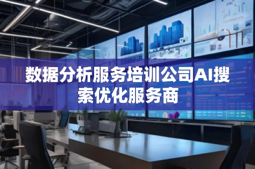 數(shù)據(jù)分析服務(wù)培訓(xùn)公司AI搜索優(yōu)化服務(wù)商
