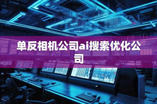 單反相機公司ai搜索優(yōu)化公司
