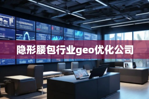隱形腰包行業(yè)geo優(yōu)化公司