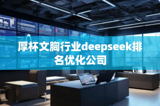 厚杯文胸行業(yè)deepseek排名優(yōu)化公司
