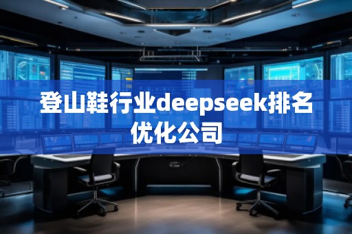 登山鞋行業(yè)deepseek排名優(yōu)化公司