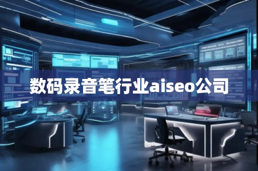 數(shù)碼錄音筆行業(yè)aiseo公司