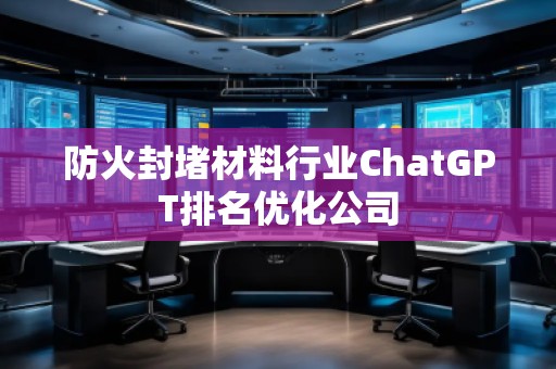 防火封堵材料行業(yè)ChatGPT排名優(yōu)化公司