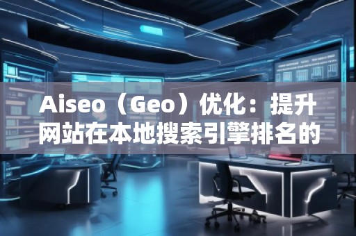 Aiseo（Geo）優(yōu)化：提升網(wǎng)站在本地搜索引擎排名的必備策略