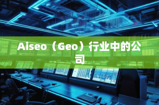 Aiseo（Geo）行業(yè)中的公司