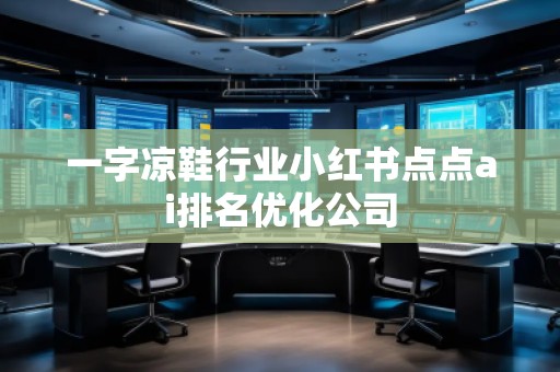 一字涼鞋行業(yè)小紅書點(diǎn)點(diǎn)ai排名優(yōu)化公司 一字涼鞋行業(yè)小紅書點(diǎn)點(diǎn)ai排名優(yōu)化公司
