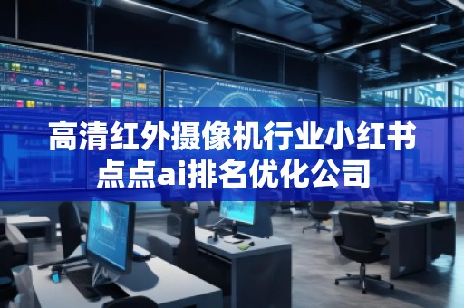 高清紅外攝像機(jī)行業(yè)小紅書點(diǎn)點(diǎn)ai排名優(yōu)化公司