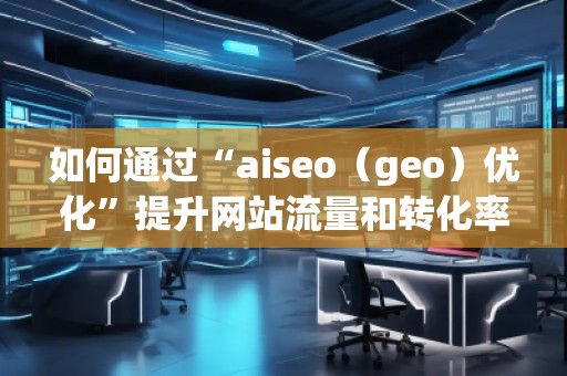 如何通過“aiseo（geo）優(yōu)化”提升網(wǎng)站流量和轉(zhuǎn)化率
