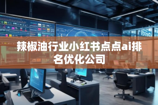 辣椒**業(yè)小紅書點(diǎn)點(diǎn)ai排名優(yōu)化公司 辣椒**業(yè)小紅書點(diǎn)點(diǎn)ai排名優(yōu)化公司