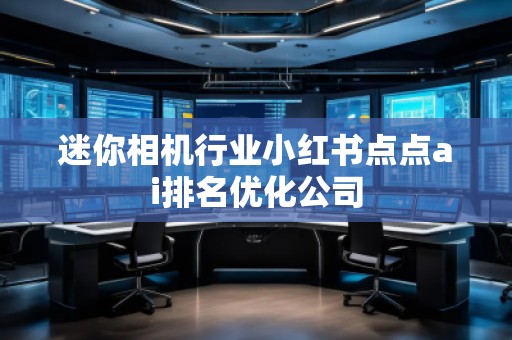 迷你相機(jī)行業(yè)小紅書點點ai排名優(yōu)化公司