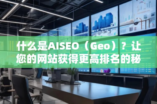 什么是AISEO（Geo）？讓您的網(wǎng)站獲得更高排名的秘密武器