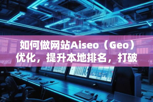 如何做網(wǎng)站Aiseo（Geo）優(yōu)化，提升本地排名，打破地域限制