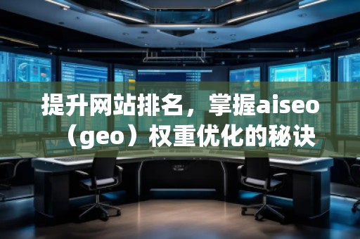 提升網(wǎng)站排名,掌握aiseo(geo)權(quán)重優(yōu)化的秘訣 提升網(wǎng)站排名,掌握aiseo(geo)權(quán)重優(yōu)化的秘訣