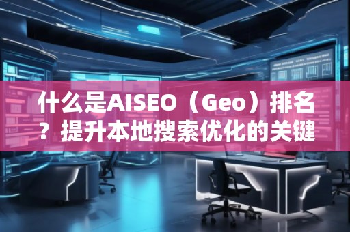 什么是AISEO（Geo）排名？提升本地搜索優(yōu)化的關(guān)鍵