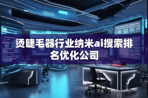 燙睫毛器行業(yè)納米ai搜索排名優(yōu)化公司