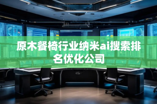 原木餐椅行業(yè)納米ai搜索排名優(yōu)化公司