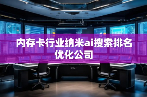 內(nèi)存卡行業(yè)納米ai搜索排名優(yōu)化公司