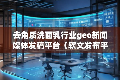 去角質(zhì)洗面乳行業(yè)geo新聞媒體發(fā)稿平臺(tái)（軟文發(fā)布平臺(tái)）