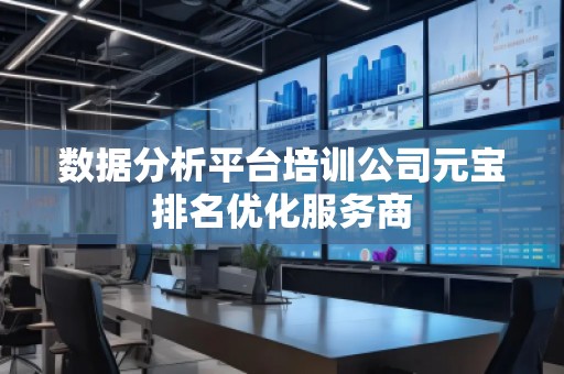 數(shù)據(jù)分析平臺培訓公司元寶排名優(yōu)化服務商